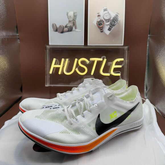 Nike ZoomX Dragonfly XC Mens Sz 11.5 White Cross Country Track Spikes DX7992-100 main image 6
